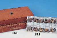 KONVOLUT VON 100 STüCK ALTEN TASCHENUHR- SCHLüSSELN, MESSING/STAHL, VERSCHIEDENE GRöSSEN UND AUSFüHRUNGEN
