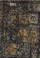 TUCH, BURMA, UM 1900, SCHWARZE BAUMWOLLE, REICH BUNT BESTICKT, TEILS MIT METALLFäDEN, EINGESTICKTE SPIEGELPLäTTCHEN, CA. 60 X 90 CM