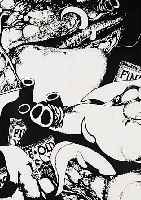 Seibert, G., Mappe mit 8 Siebdrucken zu George Orwells: Animal Farm, 1970, je ca. 20 x 20 cm, auf den Unterblättern handsign. und dat., ...