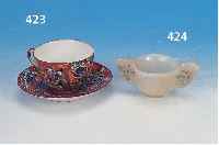 DOPPELHENKELSCHALE, CHINA, 19. JAHRHUNDERT, JADE, GESCHNITZT, 5 X 11 CM
