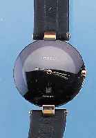RADO DAMENARMBANDUHR, REF.-NR. 01843033, SCHWEIZ UM 1994, EDELST. TEILW. HARTVERG., BOMB. SAPHIRGL., üBER GESAMT. DURCHM. VERL., ...