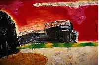 LIPSKY, LANDSCHAFTSDARSTELLUNG, ÖL/LWD., SIGN. U. DAT. 86, 80 X 120 CM