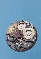 IWC SAVONETTE TASCHENUHRWERK, NR. 40324, 15 ST., 2/3 PLATINENAUFB., 3 VERSCHR. CHATONS,KOMP.-UNR., GEBL. BREG.-SPIR., EINBAUDURCHM. CA. 42 MM, ...