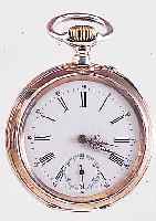 IWC HERRENTASCHENUHR LEPINE, REF.-NR. 120024A, SCHWEIZ UM 1893, 800ER SILBER, RäNDERVERG., BODEN GUILL., MONOGR. BER., EMAILBL., 2/3 ...