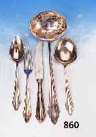 BESTECK, WMF, 20ER J., METALL VERSILBERT, BEST. AUS 11 GABELN, 10 MESSERN, 10 LöFFELN, 12 KAFFEELöFFELN UND 8 MOKKALöFFELN, 7 KUCHEN-LöFFELN, ...