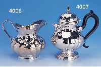 KRUG, 925ER SILBER, GEDREHTE FORM, H CA. 15 CM, KLEINE AUSGUßRINNE, CA. 495 G