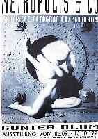 BLUM, GüNTHER, 1991, PLAKAT, 60 X 42 CM, AUSSTELLUNGSPLAKAT WINDOWS IM EUROPATURM FRANKFURT, HANDSIGNIERT