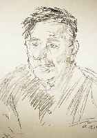 KOKOSCHKA, OSKAR, 1886 - 1980, LITHOGRAPHIE,64,5 X 50 CM, JERUSALEM FACES, HANDSIGNIERT, NUM. 137/150