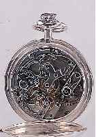 AGASSIZ TASCHENCHRONOGRAPH, REF.-NR. 245395,SCHWEIZ UM 1920, 925ER SILBER GEH., EMAILBL. SIGN., 30-MIN.-STOPPZäHLER, BODEN M. EIGEN- TUMSGRAV., ...