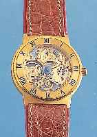 BREIL HERRENARMBANDUHR SKELETT, SCHWEIZ UM 1990, METALL MATT VERG., BEIDS. VERGL., 17 ST.HANDAUFZUG, SICHTWERK SCHMUCKGRAV. U. SKELETT.INCABL. ...