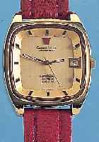 OMEGA HERRENARMBANDUHR CONSTELLATION, REF.- NR. 198/0027, SCHWEIZ UM 1970, EDELST., STAR- KE GG-HAUBE, BODEN GESCHR., IM ZENTRUM DES BODENS ...
