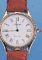 CONCORD HERRENARMBANDUHR ROYALMARINER, REF.-NR. 50/81/235, SCHWEIZ UM 1988, GG 750/000, FLACHE GESAMTAUSF., BODEN 4-FACH GESCHR., ...