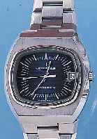 JAEGER LE COULTRE HERRENARMBANDUHR MASTER- QUARTZ, SCHWEIZ UM 1974, EDELST., EDELST.- BAND, MINERALFLACHGL., SEK.-TAKT, KAL. 352, FRüHE ...