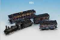 KONVOLUT MäRKLIN KöNIG-LUDWIG-ZUG INCLUSIVE ERGäNZUNGSSET, 1991, BESTEHEND AUS LOKOMO- TIVE B VI "TRISTAN" MIT PRäSENTATIONSSOCKEL ...
