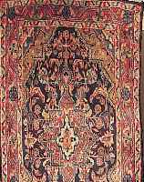 SHAHRBAFT,PERSIEN CA 122 X 64 CM. .FLOR WOLLEEHZ 3.CA 40 JAHRE.