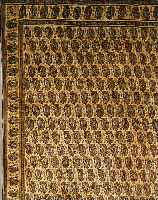 MUD,PERSIEN CA 385 X 301 CM. .FLOR WOLLE. EHZ 3-4.CA 40 JAHRE.