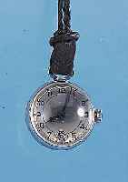 BROSCHEN/KUGELUHR ART DECO, METALL VERCHR., LEDERBR. M. LEDERKORDEL, BLATT VERS., KL. SEK., GEBL. STAHLZEIGER, BRüCKENANKERW., 15 ST., ...
