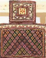 OSHLID SALZTASCHE.AFGHANISTAN CA 52 X 42 CM. EHZ 3.CA 30 JAHRE.