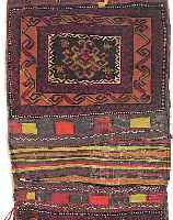 CHANDONI TASCHE.AFGHANISTAN CA 96 X 46 CM. EHZ 3.CA 60 JAHRE
