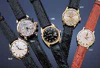 TELDA ARMBANDCHRONOGRAPH RATTRAPANTE, REF.- NR. 870307, SCHWEIZ UM 1959, NEUTR. ROSE-G. 750/000-GEH. MASSIV, BODEN U. GLASR. GEDR., IN GER. ...