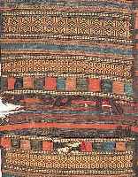 SUSANI TASCHE,AFGHANISTAN,CA 123 X 52 CM. EHZ 4-5.UM 1925.