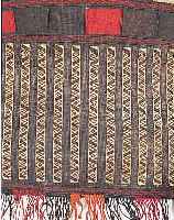 SUSANI TASCHE,AFGHANISTAN,CA 43 X 41 CM. EHZ 3.UM 1940.