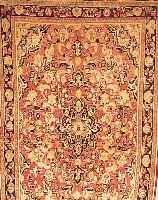 SAROGH, PERSIEN, 210 X 133CM, EHZ 3 FLOR WOLLE, CA.60 JAHRE