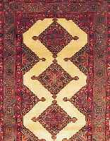 ZAGHE, PERSIEN, 335 X 95CM, FLOR WOLLE