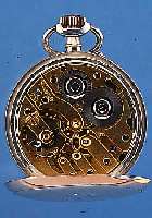 CHOPARD HERRENTASCHENUHR LEPINE, REF.-NR. 351, SCHWEIZ UM 1920, 800ER SILBER, RäNDER VERG., MONOGR.-SPIEGEL FREI, EMAILBL. FEIN HAARR. BEI ...