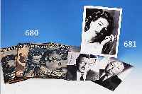 15 AUSGABEN DER KINO-REVUE: MON FILM, MEIST 1949, MIT ZAHLREICHEN ABBILDUNGEN VERSCH. SCHAUSPIELER WIE MARLENE DIETRICH, GREGORY PECK, CLARK ...