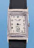 HERRENARMBANDUHR, WENDEGEH., SCHWEIZ UM 1999, METALL VERCHR., UHR AUS VERSCH. FERTI- GUNGSZEITEN REMONTIERT, BLATT REST., BEZ. FAVRE LEUBA, ...