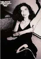 WARHOL, ANDY, BIANCA JAGGER, PLAKAT ZUR AUSST. DER FOTOGRAFIEN IM MODERNA MUSEET STOCKHOLM 1982, OFFSET AUF DüNNEM KARTON, BEIDSEITG ...