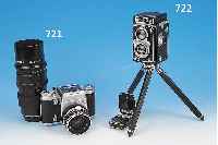 ROLLEIFLEX AUTOMAT NO. 741065, UM 1938, FORMAT 6 X 6, ZEISS TESSAR 75 MM, 1:3.5, LEDERBEREITSCHAFTSTASCHE, DAZU GELBFILTER ...