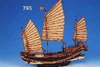 MODELLSCHIFF, CHIN. DSCHUNKE, 20. JH., HOLZ UND LEINEN, 33 X 36 X 10 CM, LEICHT BESCHäDIGT