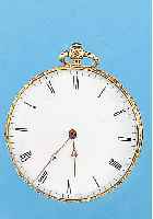 HERRENTASCHENUHR LEPINE, REF.-NR. 40667, SCHWEIZ/FRANKREICH UM 1870, GG 750/000, SCHLüSSELAUFZ., RäNDER WIE PENDANT U. BüGEL ...
