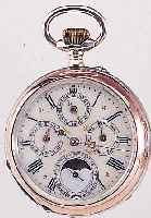 HERRENTASCHENUHR LEPINE, REF.-NR. 29536, SCHWEIZ/DEUTSCHLAND UM 1900, 800ER SILBER, BEIDE RäDER VERG., BODEN GUILL., MONOGRAMMSP. FREI, ...