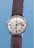 OMEGA DAMENARMBANDUHR LADY-MATIC, REF.-NR. 566-001, SCHWEIZ UM 1962, EDELST., GESCHR., SERIE SEAMASTER, KAL. 681, 24 ST., ZENTRALRO- TOR, ...