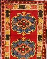 YAHYALI,TÜRKEI CA.142 X 89 CM. EHZ.2 CA.10 JAHRE WOLLE-WOLLE
