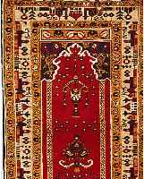 KARS,TÜRKEI CA.126 X 82 CM. EHZ.2 CA.10 JAHRE WOLLE-WOLLE