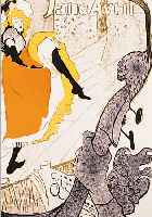 TOULOUSE-LAUTREC, HENRI DE, DREI FARB- LITHOGRAPHIEN, ED. ANDRE SAURET MONTE CARLO, DRUCK BEI MOURLOT 1966,JE CA. 34 X 24 CM, PP