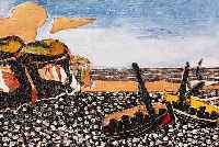 BRAQUE, GEORGES, VARENGEVILLE, FARBLITHO- GRAPHIE, ED. MAEGHT PARIS, CA. 23,5 X 33,5 CM
