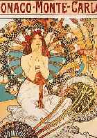 MUCHA, ALPHONE, FARBLITHOGRAPHIE, ED. GALERIE DU CENTRE, MOURLOT PARIS 1986, VON JIRI MUCHA HANDSIGN., NUM. 226/350, CA. 58,5 X 31,5 ...