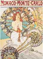MUCHA, ALPHONE, FARBLITHOGRAPHIE, ED. GALERIE DU CENTRE, MOURLOT PARIS 1986, VON JIRI MUCHA HANDSIGN., NUM. 338/350, CA. 58,5 X 31,5 ...