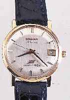 LONGINES HERRENARMBANDUHR ULTRACHRON, REF.- NR. 69/556AC, SCHWEIZ UM 1969, GG 585/000, EINSCHALENAUSF., GET. A-WELLE, BODEN M. WID- MUNGSGRAV. ...