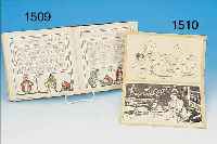 HERRENSPENDE MIT 13 LITHOGRAPHIEN, UM 1928, ZUM PRESSEBALL BERLIN 1928, 1 X HERRENSPENDE DES VEREIN BERLINER PRESSE MIT VERSCHIEDENEN VIERZEILERN ...