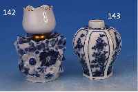 KERZENLEUCHTER, MEISSEN, 2. HäLFTE 20. JH., PORZELLAN, BEMALT, H. 13 CM, GOLDSTAFFAGE