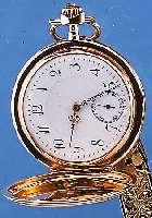 MRC/HALBMOND HERRENTASCHENUHR SAVONETTE, SCHWEIZ UM 1920, RG 585/000, BEIDE SCHALEN STRAHLENDEKOR, MONOGR. ENTFERNT, EMAILBL. FEINHAARR., ...