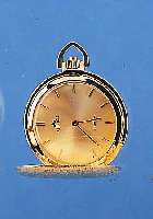ARCTOS FRACKUHR SAVONETTE, SCHWEIZ/DEUTSCH- LAND UM 1968, GG 585/000, SATINIERT, VERG. BLATT, GOLDZEIGER, 17 ST., RUNDANKERW., AS KAL. 1758, ...