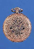 PERFECTIONNE DAMENTASCHENUHR, SCHWEIZ/ DEUTSCHLAND UM 1900, RG 585/000, PERF. EMAIL- BL., ORIG.-STILZEIGER, RüCKS. EMAIL. M. SCHWALBEN- ...