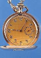 HERRENTASCHENUHR SAVONETTE, SCHWEIZ UM 1914,ROSE-G. 585/000, BEIDE SCHALEN SYM. GUILL., NACH REST. NACHVERG., MONOGR.-SPIEGEL NEUTR. üBERLöTET, ...